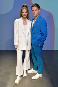 Barbara Palvin and Dylan Sprouse in the front row