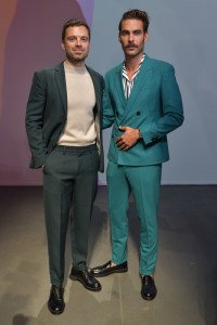 Sebastian Stan and Jon Kortajarena in the front row