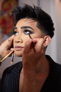 Bretman Rock getting ready to attend the Jeremy Scott show in New York.