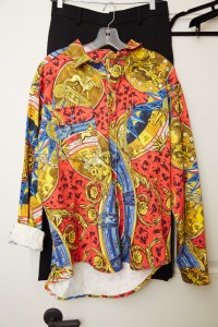 Bretman Rock getting ready to attend the Jeremy Scott show in New York.