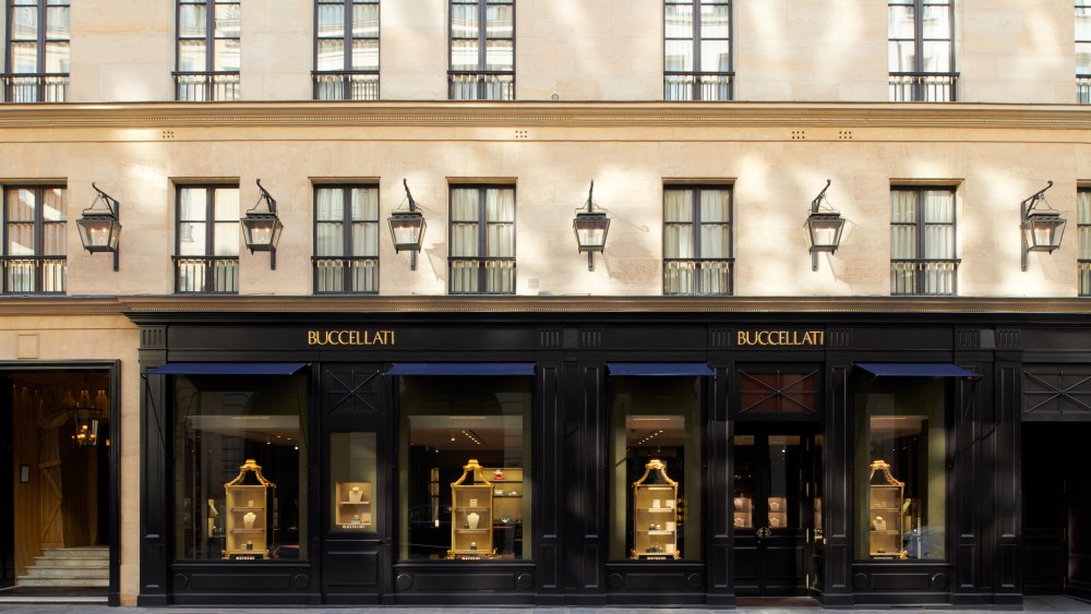 The Buccellati store in Paris.