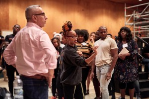Camille A. Brown at a rehearsal of "Porgy and Bess" at the Met Opera.