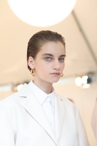 Backstage at Carolina Herrera RTW Spring 2020