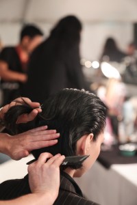 Backstage at Carolina Herrera RTW Spring 2020