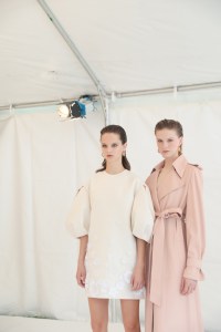 Backstage at Carolina Herrera RTW Spring 2020