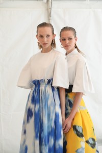 Backstage at Carolina Herrera RTW Spring 2020