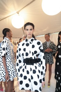 Backstage at Carolina Herrera RTW Spring 2020