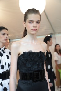 Backstage at Carolina Herrera RTW Spring 2020