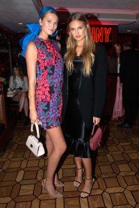 Toni Garnn and Romee Strijd