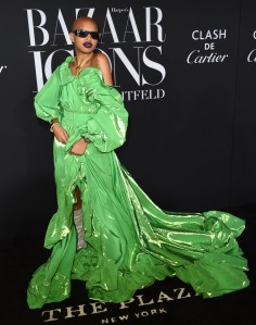 Slick Woods
Harper's Bazaar ICONS party, Arrivals, Spring Summer 2020, New York Fashion Week, USA - 06 Sep 2019