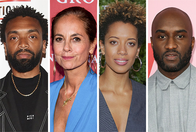 Kerby Jean-Raymond, Maria Cornejo, Carly Cushnie, and Virgil Abloh