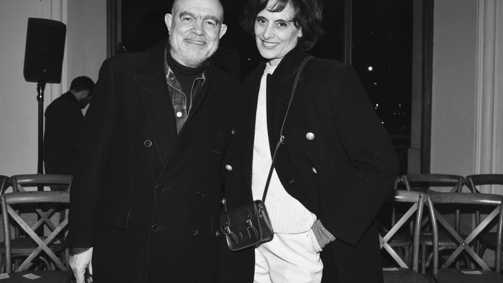 Christian Lacroix and Ines de la Fressange