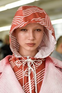 Backstage at Claudia Li RTW Spring 2020