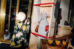 The scene at the The Coach Originals Pop-Up party.