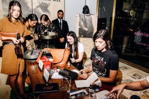 The scene at the The Coach Originals Pop-Up party.