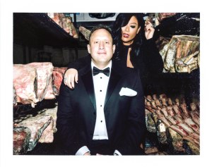 Pat LaFrieda and Angie Mar