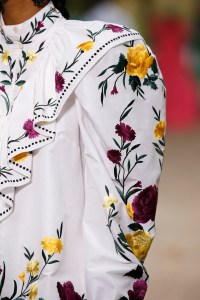 Details at Erdem RTW Spring 2020