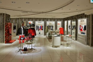 The Dior boutique at Isetan.