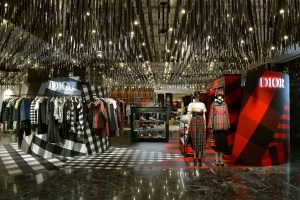 The Dior pop-ups at Isetan.