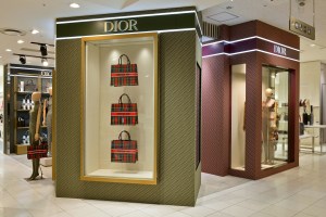The Dior pop-ups at Isetan.