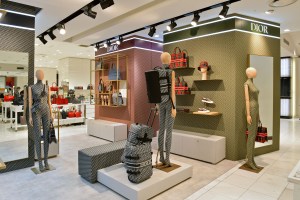 The Dior pop-ups at Isetan.