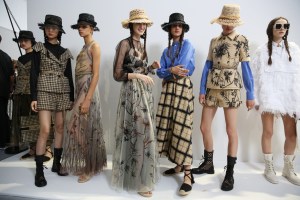 Backstage at Dior RTW Spring 2020