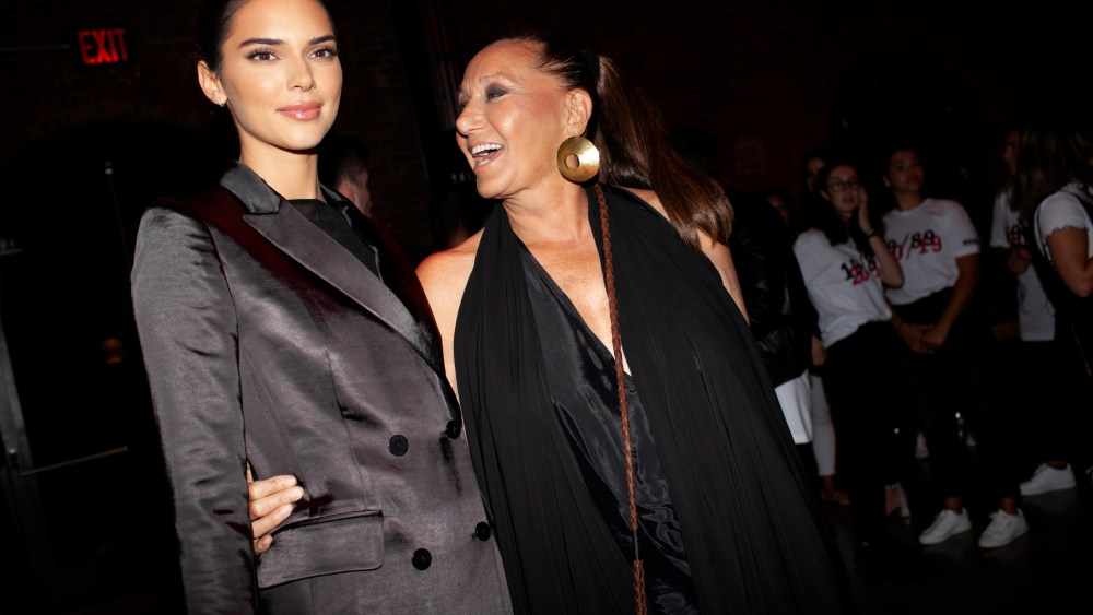 Kendall Jenner and Donna Karan
