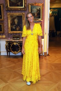 LONDON, ENGLAND - SEPTEMBER 16: India Hicks attends the launch of Cabana x Carolina Herrera Tabletop collaboration at the The Wallace Collection on September 16, 2019 in London, England. Pic credit: Dave Benett
