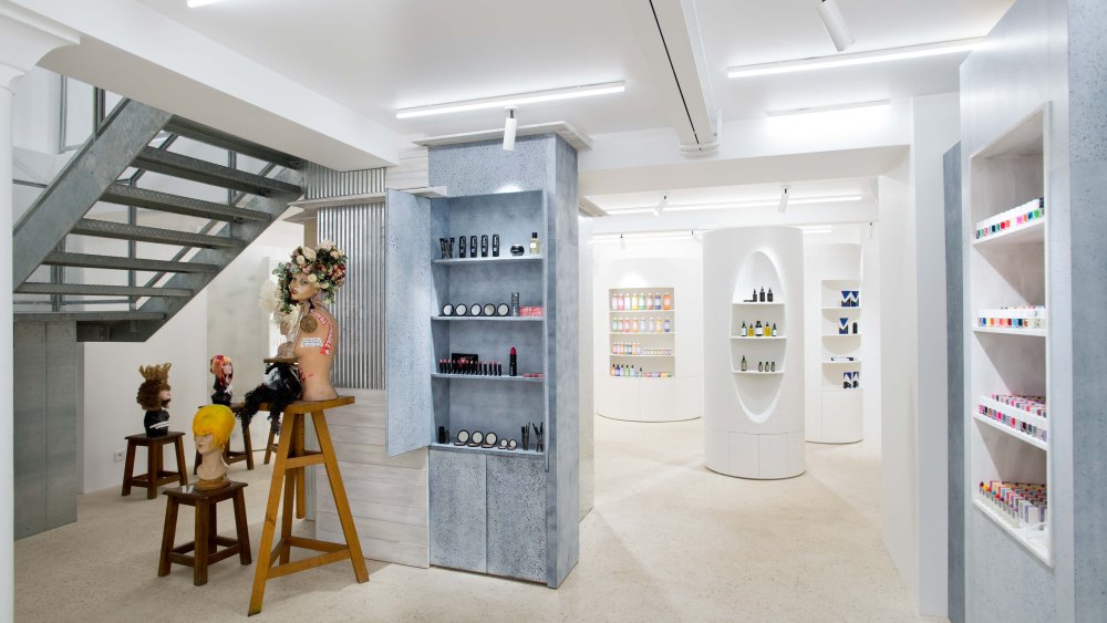 Inside the Dover Street Parfums Market in Paris.