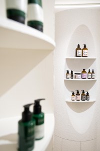 Inside the Dover Street Parfums Market in Paris.