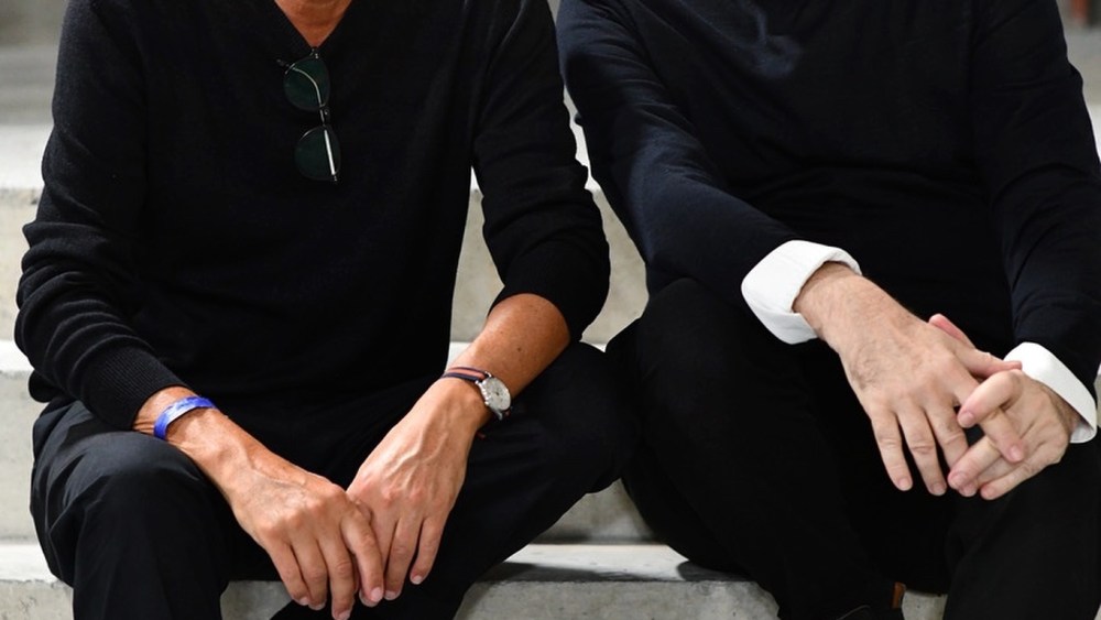 Dries Van Noten and Christian Lacroix