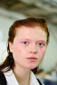 Backstage at Eckhaus Latta RTW Spring 2020