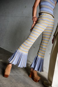 Backstage at Eckhaus Latta RTW Spring 2020