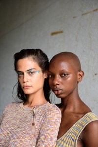 Backstage at Eckhaus Latta RTW Spring 2020