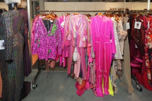 Splashes of neon filled the Jacob K. Javits Convention Center in Manhattan during the Fame and Moda trade shows.
