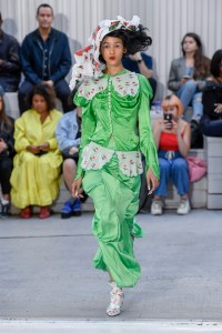Yuhan Wang Ready to Wear Spring 2020, photographed in London on Feb 13th, 2019. 
