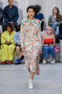 Yuhan Wang Ready to Wear Spring 2020, photographed in London on Feb 13th, 2019. 