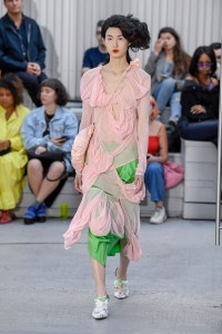 Yuhan Wang Ready to Wear Spring 2020, photographed in London on Feb 13th, 2019. 