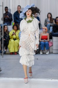 Yuhan Wang Ready to Wear Spring 2020, photographed in London on Feb 13th, 2019. 