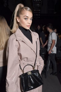 Jasmine Sander in the front rowFendi show, Front Row, Spring Summer 2020, Milan Fashion Week, Italy - 19 Sep 2019