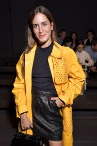 Gala Gonzalez on the front rowFendi show, Front Row, Spring Summer 2020, Milan Fashion Week, Italy - 19 Sep 2019