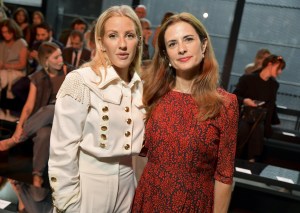 Ellie Goulding and Livia Firth in the front row