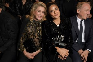 Catherine Deneuve and Salma Hayek