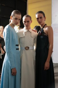 Backstage at Gabriela Hearst RTW Spring 2020