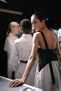 Backstage at Gabriela Hearst RTW Spring 2020