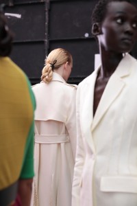 Backstage at Gabriela Hearst RTW Spring 2020