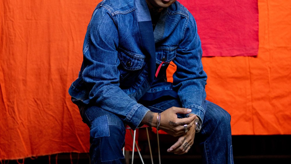 A look from the Gap x Atelier & Repair collection.