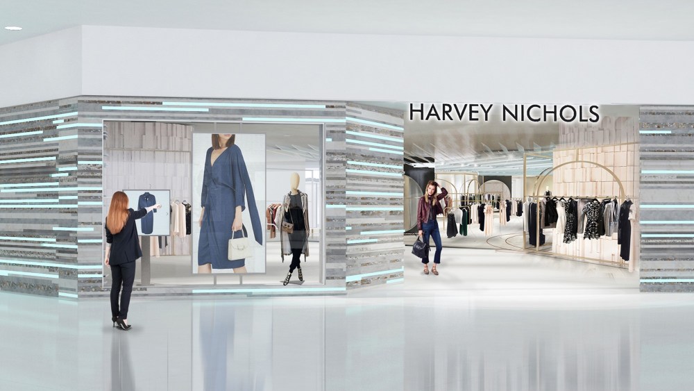 Harvey Nichols' Pacific Place store rendering.