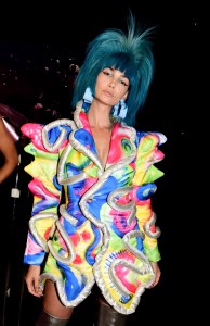Backstage at Jeremy Scott RTW Spring 2020