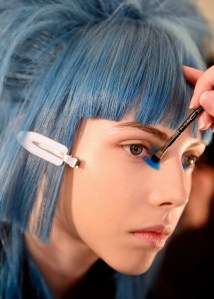 Backstage at Jeremy Scott RTW Spring 2020